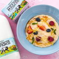 Кукурузная каша на молоке