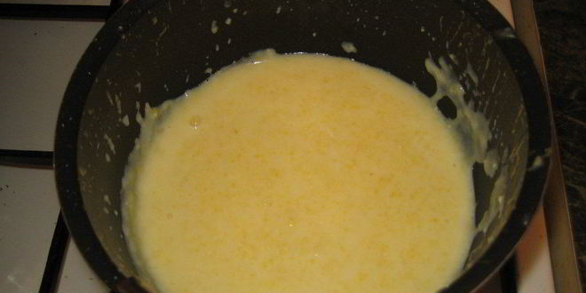 Рецепт кукурузной каши с бананом