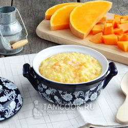 Рецепт Кукурузной каши с тыквой в мультиварке