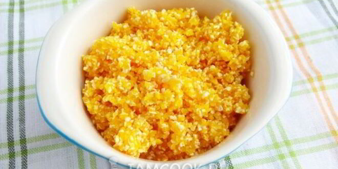 Рецепт кукурузной каши с тыквой в мультиварке