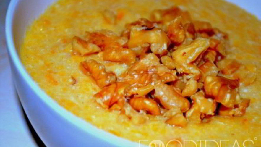Рецепт кукурузной каши с тыквой