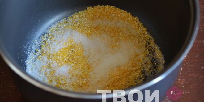 Рецепт кукурузной каши в мультиварке