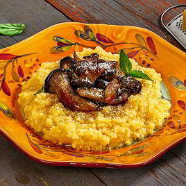 Рецепт Мамалыги с грибами