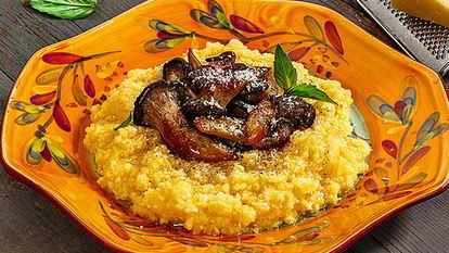 Рецепт Мамалыги с грибами