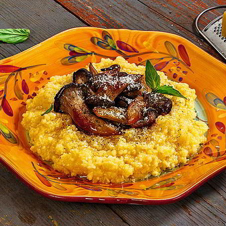 Рецепт Мамалыги с грибами