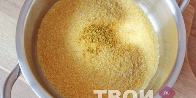 Рецепт мамалыги