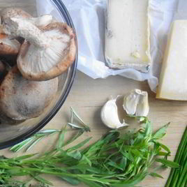 Рецепт Поленты с грибами