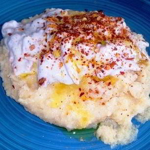 Рецепт Поленты с лисичками в сливочном соусе