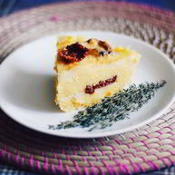 Рецепт Поленты с моцареллой, вялеными помидорами и пряными травами