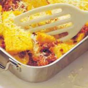 Рецепт Поленты с мясным фаршем