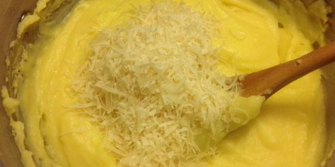 Рецепт поленты, запеченной с помидорами