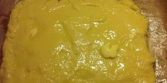 Рецепт поленты, запеченной с помидорами