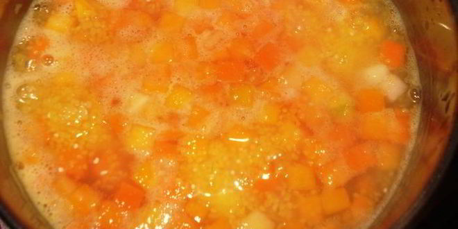 Рецепт тыквенно-кукурузной каша