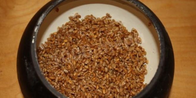 Рецепт кутьи из пшеницы на рождество