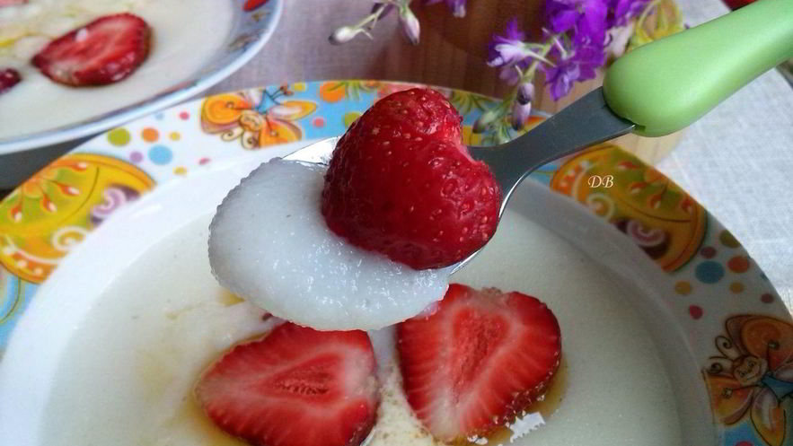 Рецепт манной каши на молоке