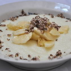 Рецепт Манной каши с бананом