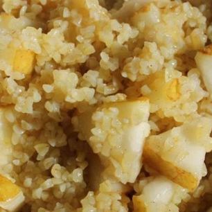 Рецепт Медовой каши из булгура с грушей