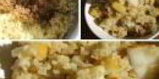 Рецепт медовой каши из булгура с грушей