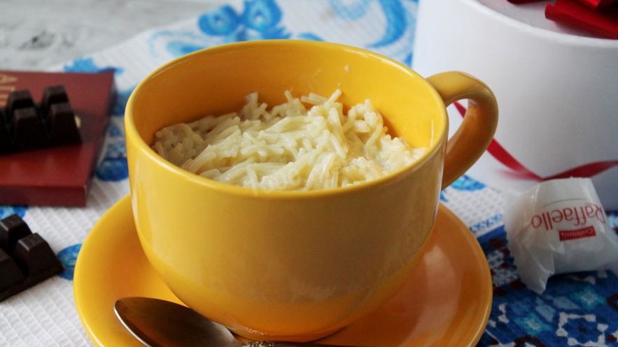 Рецепт молочной каши с вермишелью вермишелевая