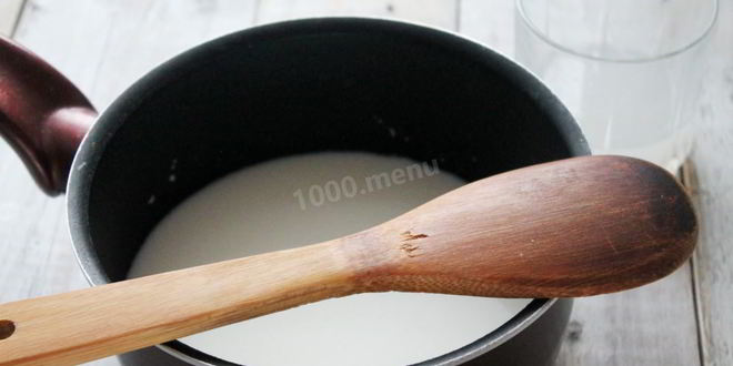 Рецепт молочной каши с вермишелью вермишелевая