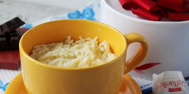 Рецепт молочной каши с вермишелью вермишелевая