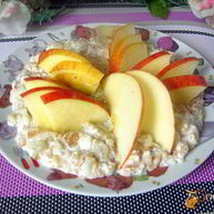 Рецепт Мультизлаковой молочной каши с яблоком