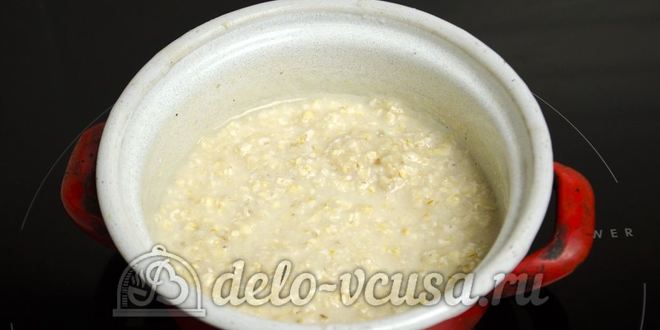 Рецепт овсяной каши на воде