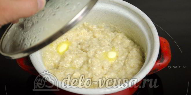 Рецепт овсяной каши на воде
