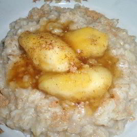 Рецепт Овсяной каши с бананом