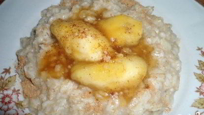 Рецепт Овсяной каши с бананом