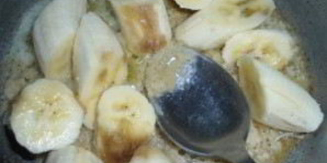 Рецепт овсяной каши с бананом