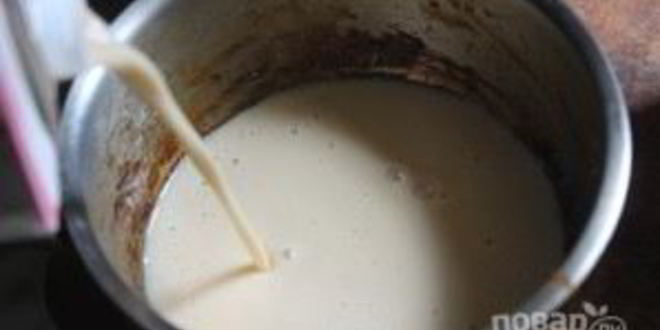 Рецепт овсяной каши с карамелью и бананом