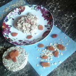 Рецепт Овсяной каши с курагой