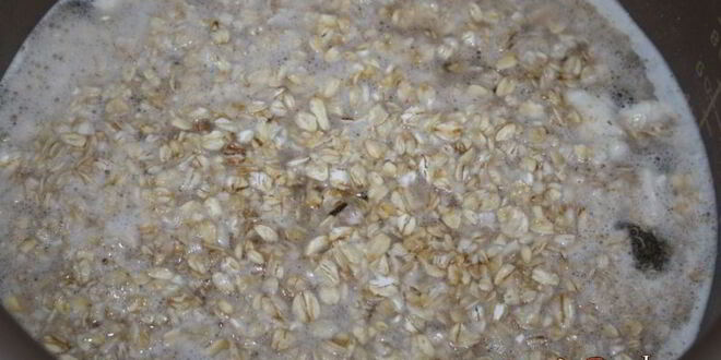 Рецепт овсяной каши с курицей в мультиварке