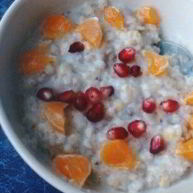 Рецепт Овсяной каши с мандарином