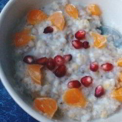 Рецепт Овсяной каши с мандарином