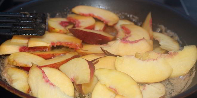 Рецепт овсяной каши с нектаринами