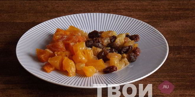 Рецепт овсяной каши с сухофруктами