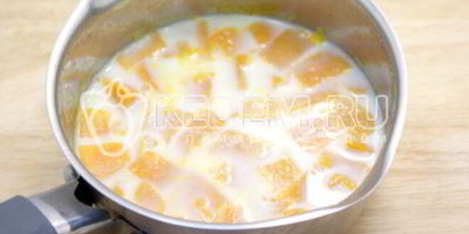 Рецепт овсяной каши с тыквой и кедровыми орешками