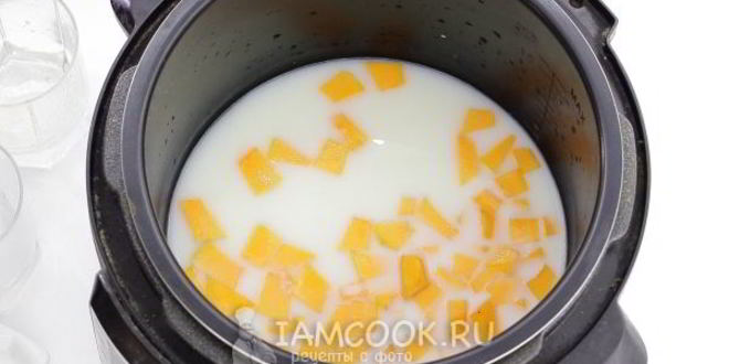 Рецепт овсяной каши с тыквой