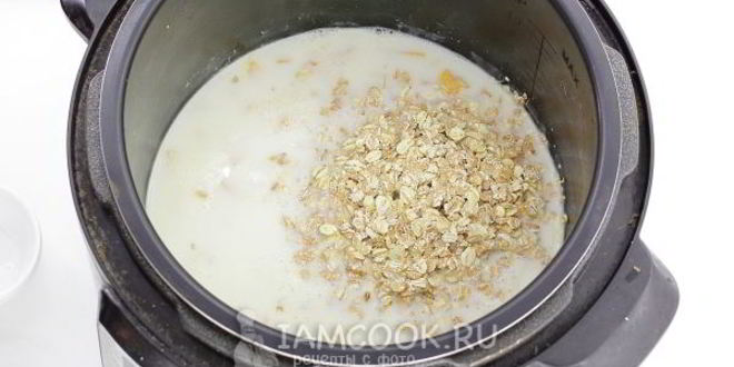 Рецепт овсяной каши с тыквой