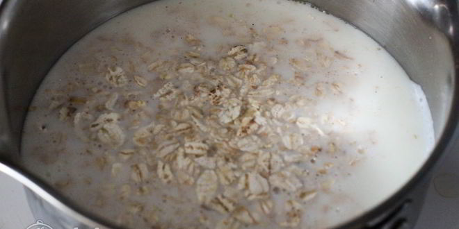 Рецепт овсяной каши с яблоками