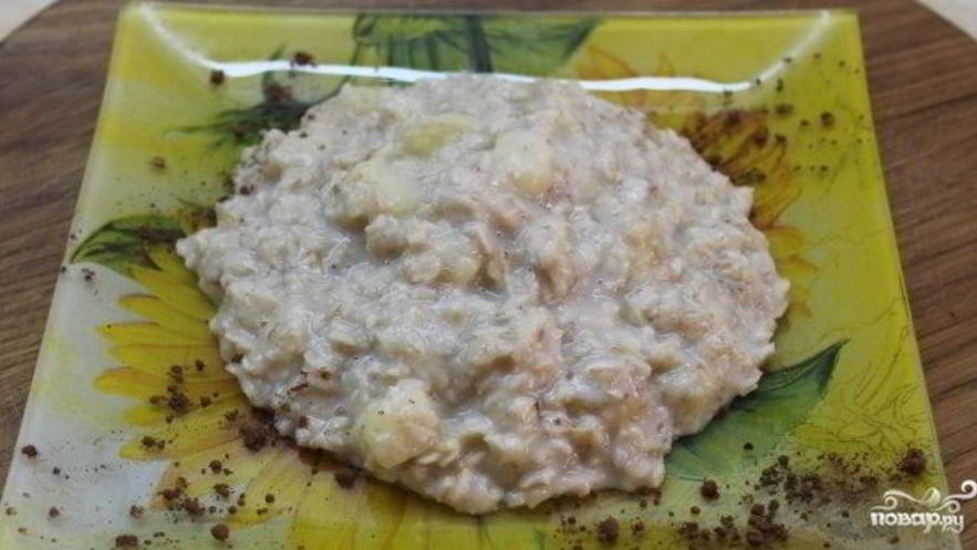 Рецепт овсянки на завтрак