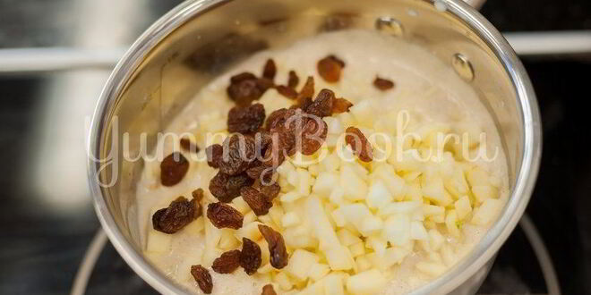 Рецепт овсянки с сухофруктами и орехами