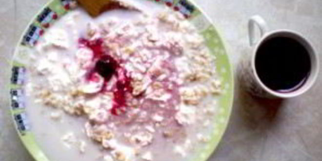 Рецепт овсянки с творогом на завтрак