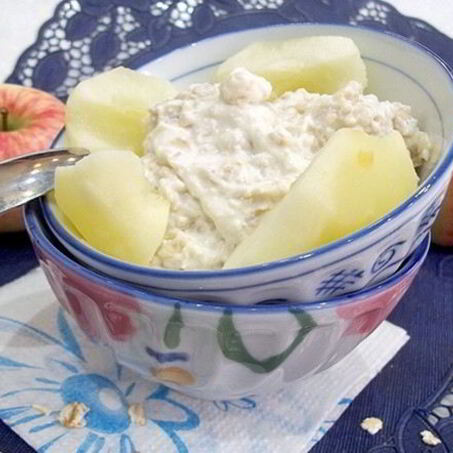 Рецепт Овсянки с творогом