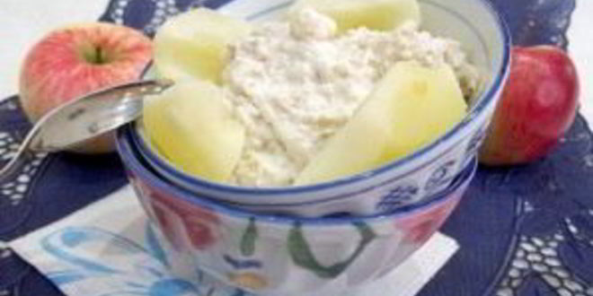 Рецепт овсянки с творогом