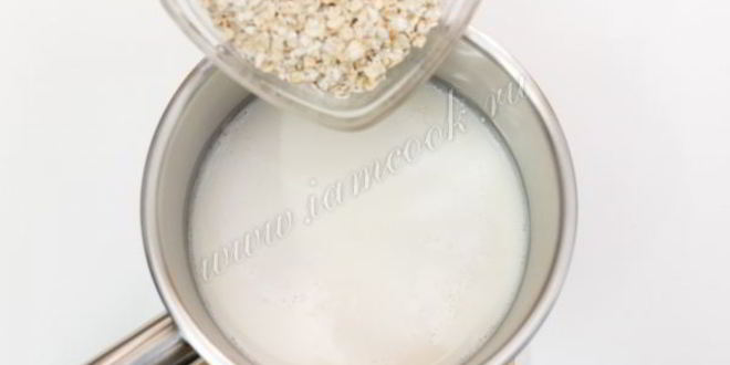 Рецепт шоколадной овсяной каши