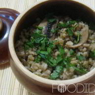 Рецепт Перловой каши с грибами