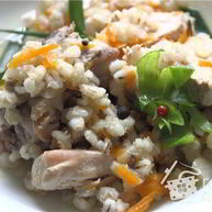 Рецепт Перловой каши в казане